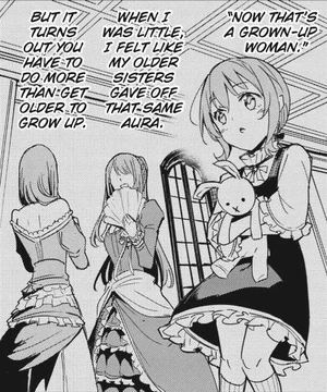 Guild Girl admires her Older Sisters