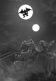 High Elf Archer and the gang races against a demon ambush