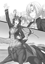 "Lightning" wins her race for Female Merchant