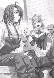 Padfoot Waitress asks Cow Girl about Goblin Slayer's tastes