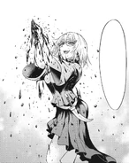 Chapter 25: Arc Mage covers herself in goblin blood to mask her scent