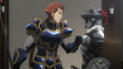 Spearman agrees to help Goblin Slayer