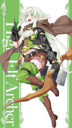 High Elf Archer Gets Her Own Visual Ahead of Goblin Slayer Season