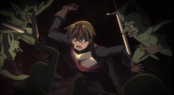 Warrior's last moments