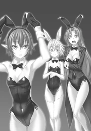 Harefolk Hunter has no problems with her costume