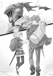 Rhea Fighter and Wizard Boy set off