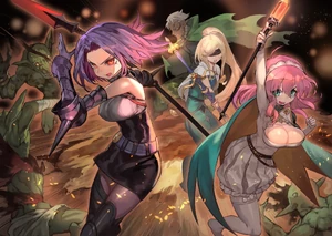 A great battle commences