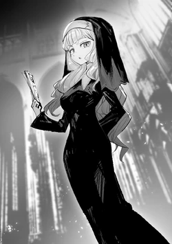 She finds you lack of "faith" disturbing, so no heals for you