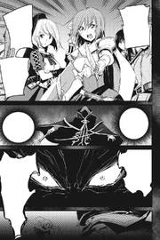 Dark Elf is confronted by the Failed Heroine