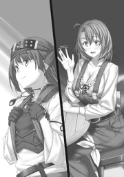 Cow Girl and the Girl meet