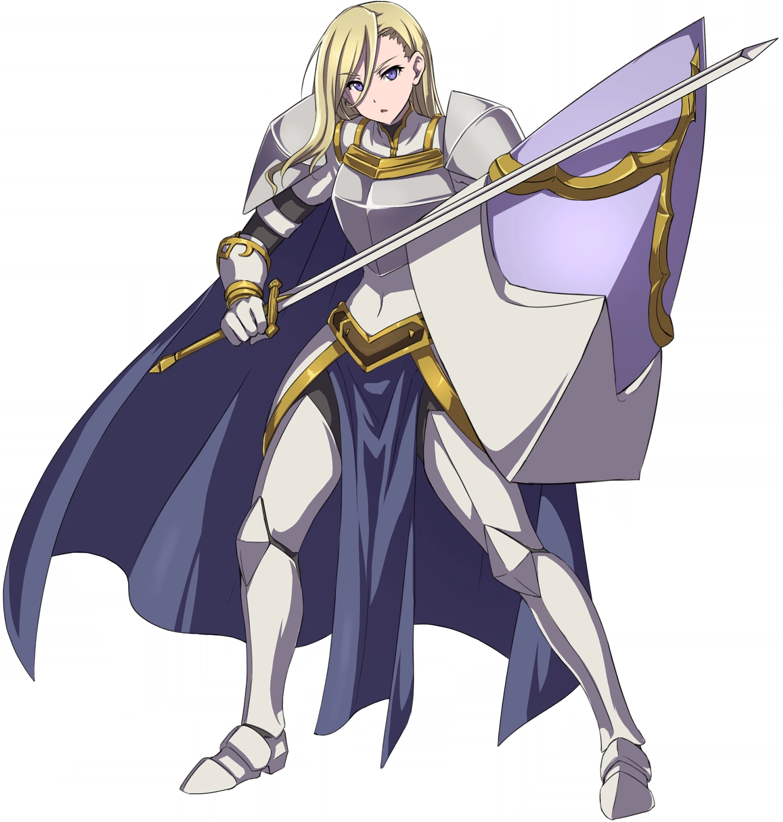 Anime Original Girl Armor Knight White Hair Snow Sword girl wearing armor  HD wallpaper  Pxfuel