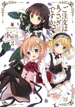 2 SISTERS Anime Is the Order a Rabbit (Manga)