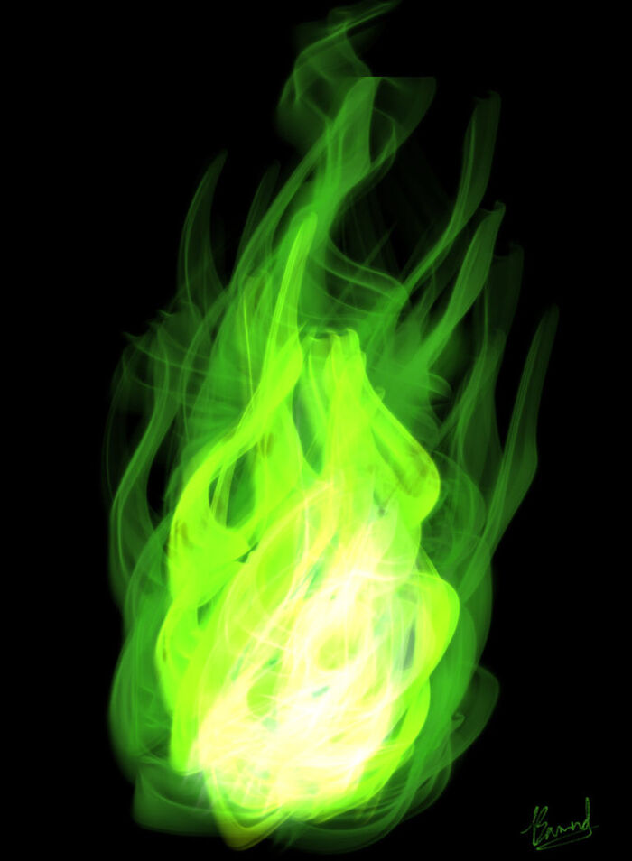Green screen fire Animation - YouTube