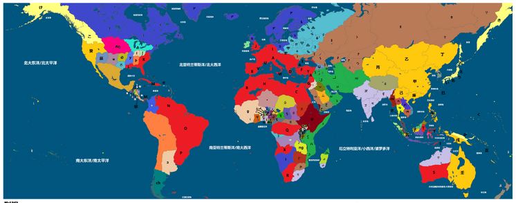 World Map(CC 11700)