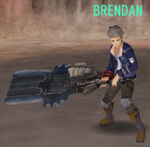 Brendan in God Eater Burst.