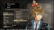 GOD EATER RESURRECTION Male Character Creation