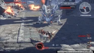 Perfect Guarding Balmung's Devour attack with a dive