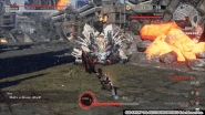Perfect Guarding Balmung's Devour attack with Tower Shield
