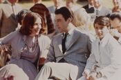 Kay, Michael and Anthony at the celebration of Anthony's first communion, 1958.