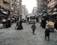 Hell's Kitchen in the 1920s.