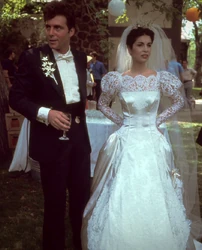 Carlo and Connie.png (1,007 KB) Connie and her husband Carlo Rizzi at their wedding reception in 1945.
