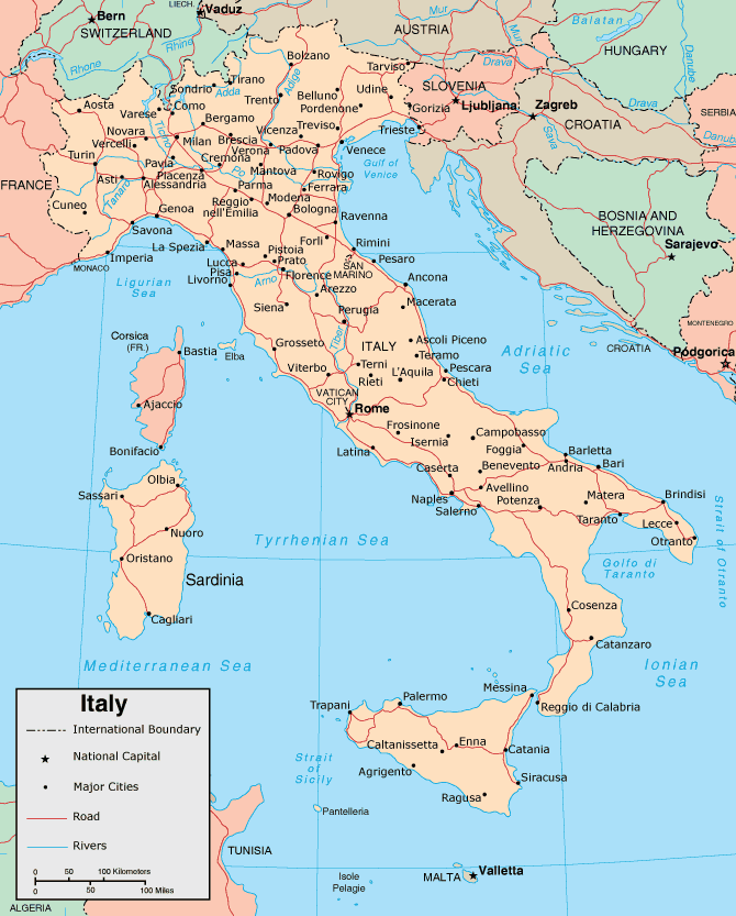 Italian Peninsula - Wikipedia