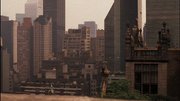 Manhattan, seen from Michael Corleone's apartment.