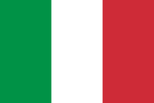 The flag of the Italian Republic.