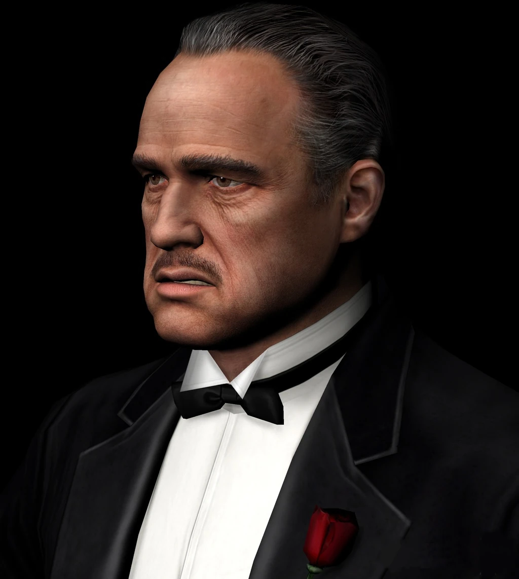 トップス Vintage Movie / Godfather Vito Corleone Amazon.com: The Godfather THE DON Men's Black T-Shirt