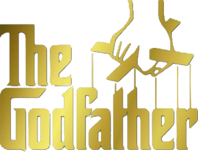 The Godfather logo gold