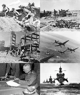 Infobox collage for WWII