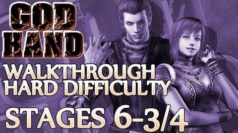 ★ God Hand Walkthrough ▪ Hard Mode - Stage 6-3 6-4