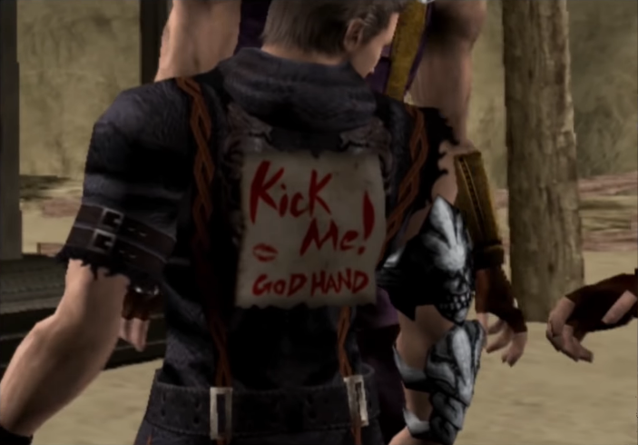 Kick Me Sign, God Hand Wiki