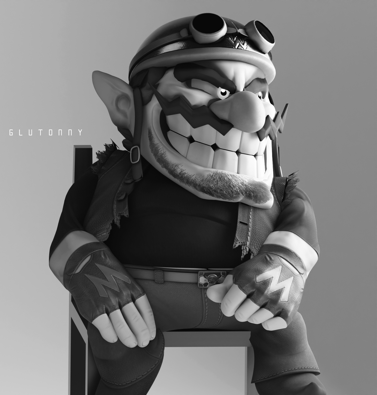 GigaChad - MODEL DOWNLOAD by WarGrey-sama on DeviantArt