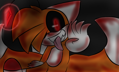 Tails Doll X Sonic.exe Fanfic You're so weak