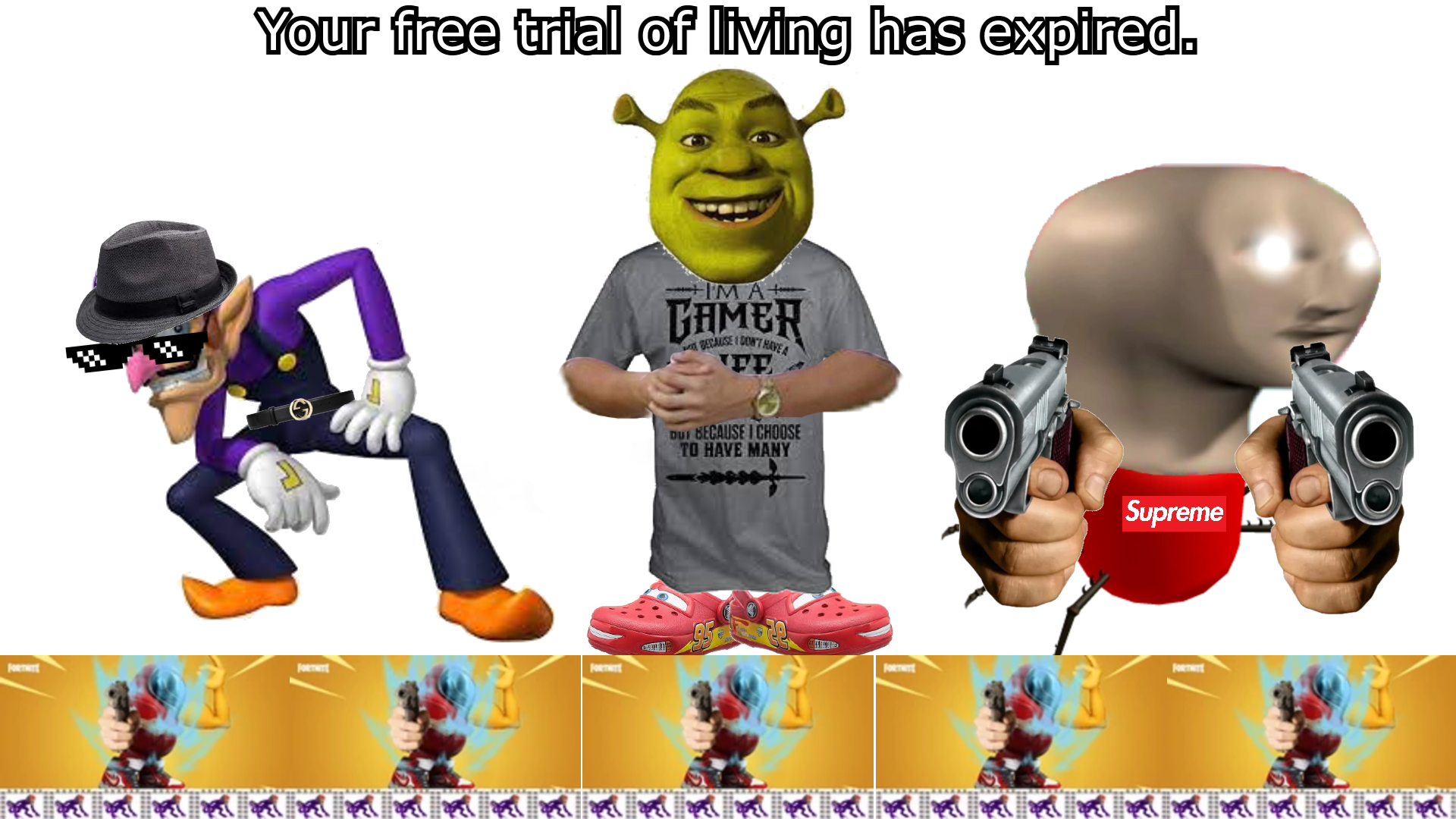 Why did I make this, dank, fortnite, meme, shrek, HD phone