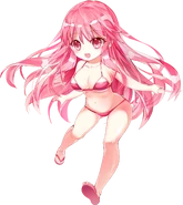 Summer lottery character from the game