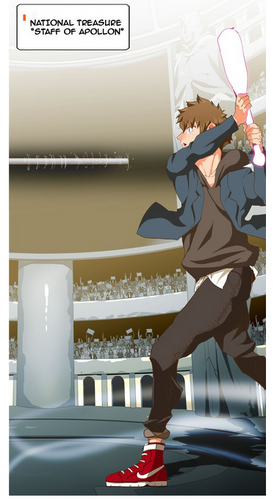 Staff of Apollon The God Of High School Wiki Fandom Staff of Apollon The God Of High School Wiki Fandom