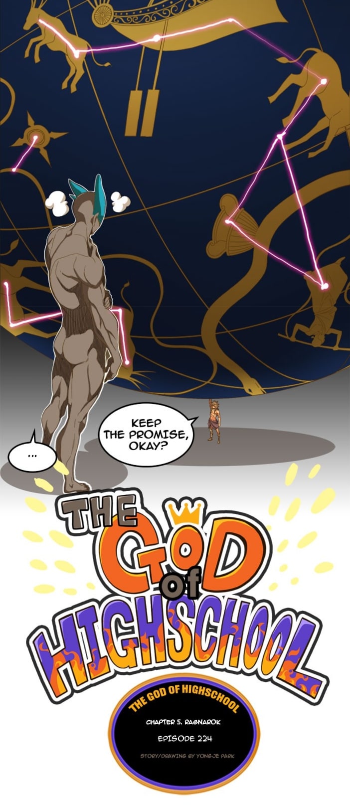 The God of High School Comics Books Vol.1 2 3 Korean Webtoon Anime GOH