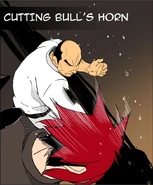 Cutting Bull's horn