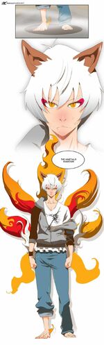 The God of High School - The Ninetails Guardian by Advance996 on