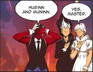 Odin, Huginn & Munnin