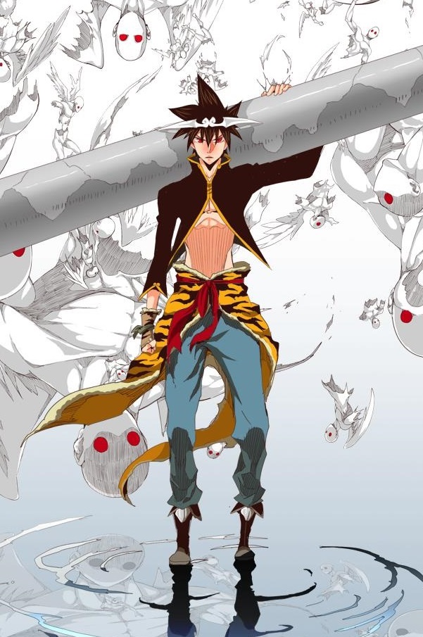 Jin Mori, The Monkey king,  - The God of High School best