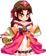 Mid-Autumn lottery character from the game