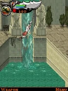 Kratos se balançando.