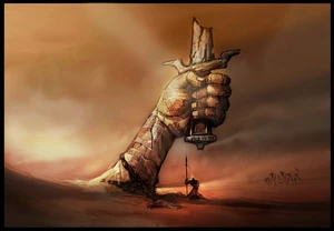 Desert of Lost Souls concept art