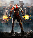 Kratos ante el Palacio de los Hados