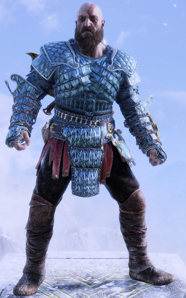 God of War 2 - God Armor (Model Swap) at God of War