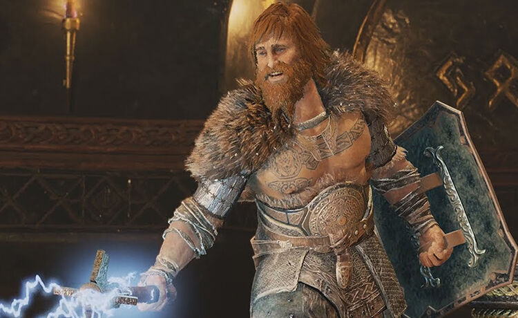Question: How got-damn tall is Tyr in the new God of War Ragnarok trailer?  : r/GodofWar