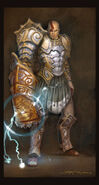 Cut content: Zeus' Gauntlet Armor.